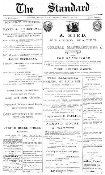 Issue page