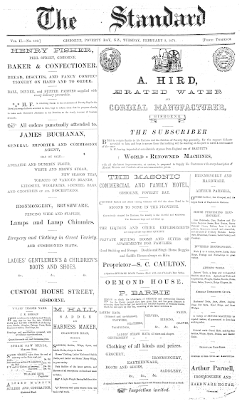 Issue page