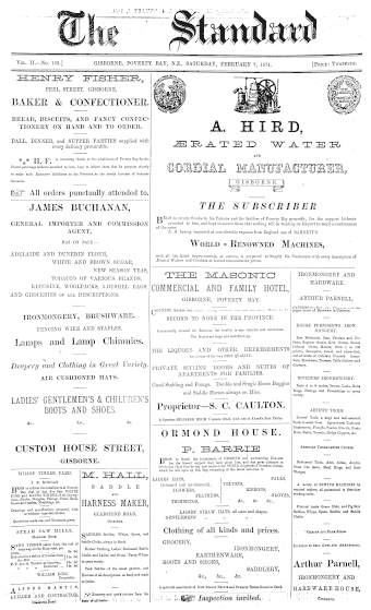 Issue page