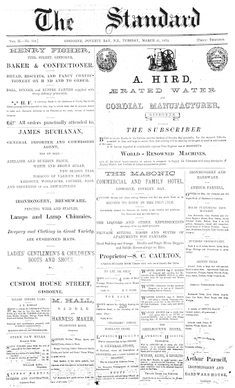 Issue page