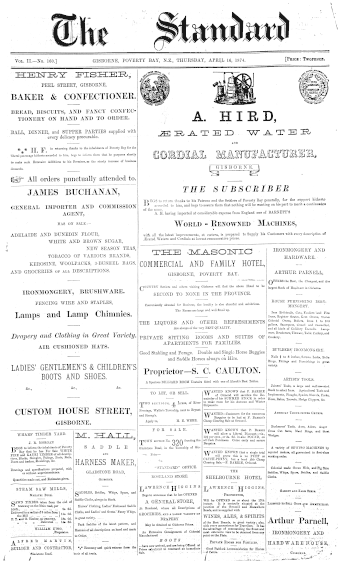 Issue page