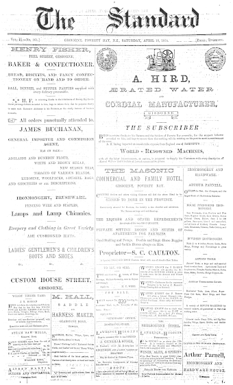 Issue page