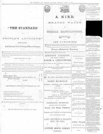 Issue page