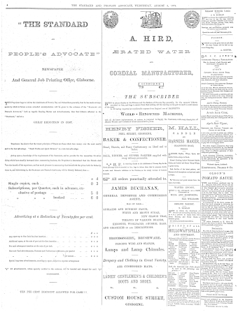 Issue page