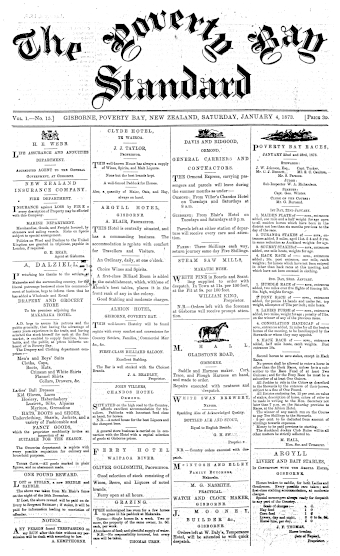 Issue page