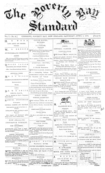 Issue page