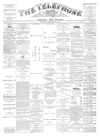 Issue page