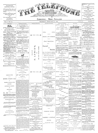 Issue page