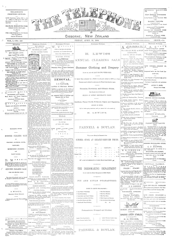Issue page