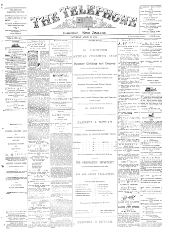 Issue page
