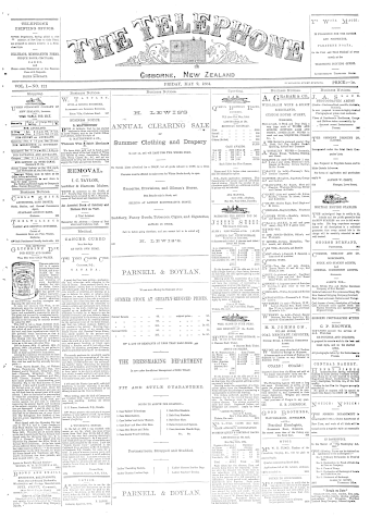 Issue page