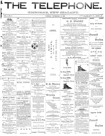 Issue page