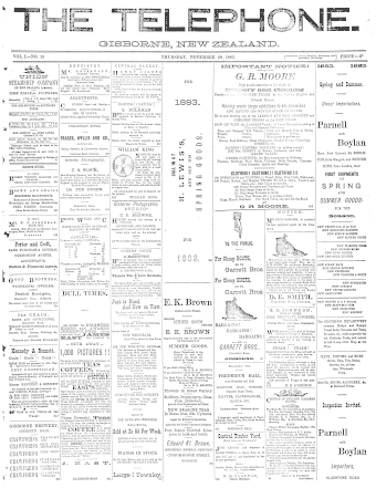 Issue page