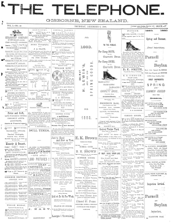 Issue page