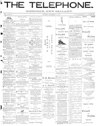 Issue page