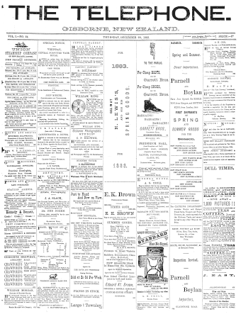 Issue page