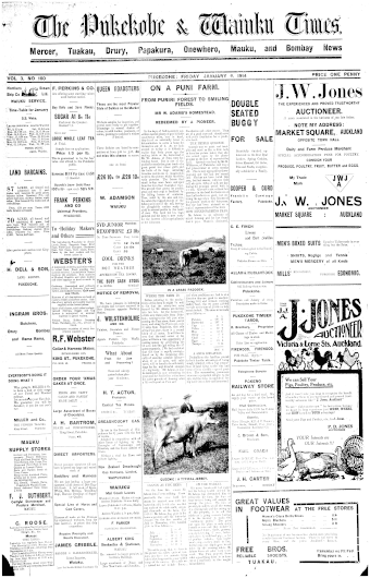 Issue page