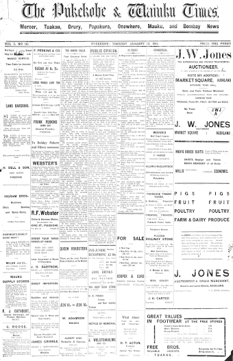 Issue page