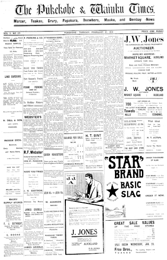 Issue page