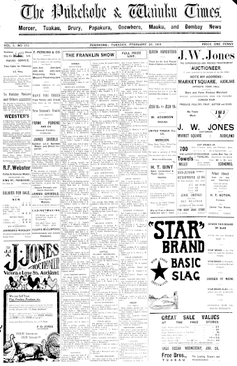 Issue page