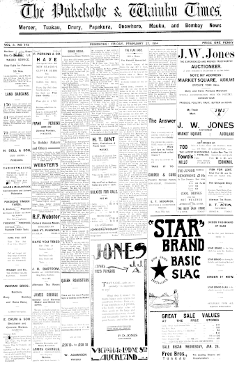 Issue page