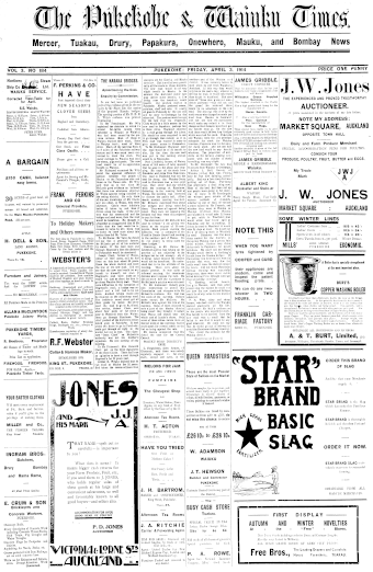 Issue page