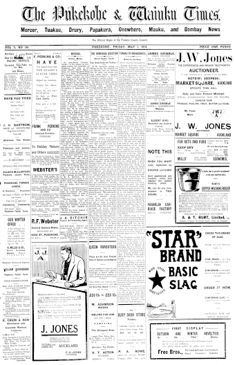 Issue page