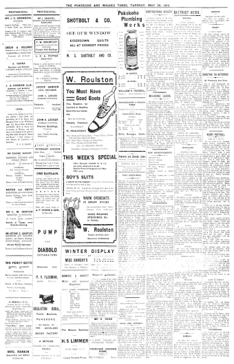 Issue page