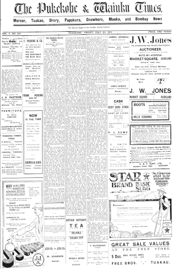 Issue page
