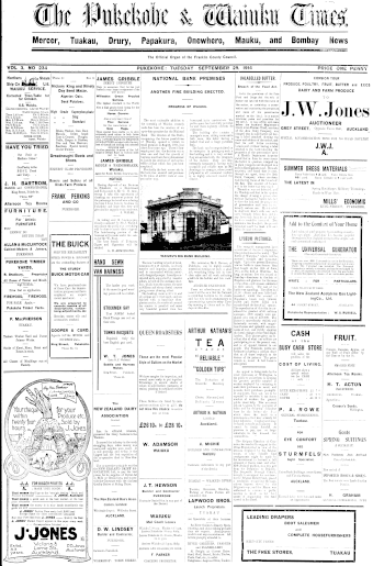 Issue page