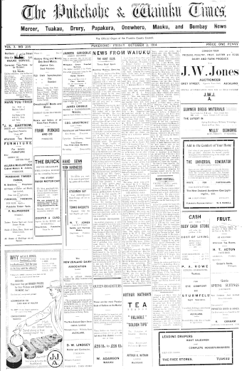 Issue page