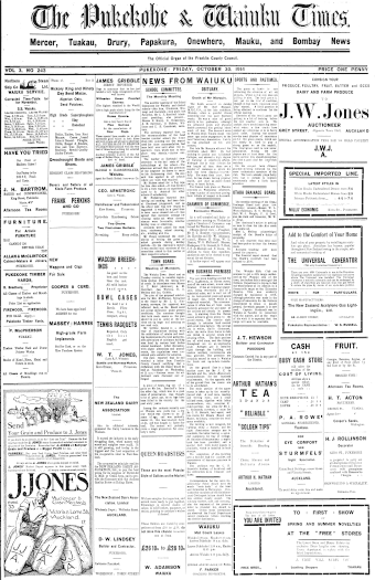 Issue page