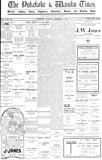 Issue page