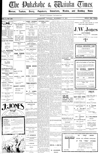 Issue page