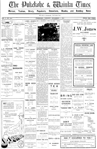 Issue page