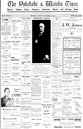 Issue page