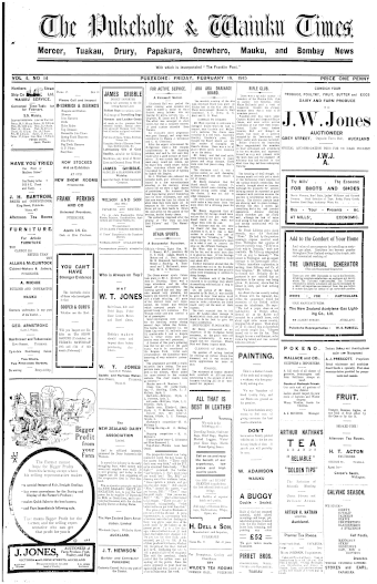 Issue page