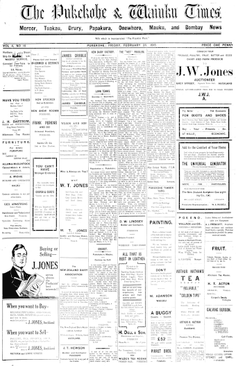 Issue page