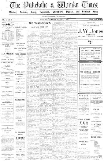 Issue page