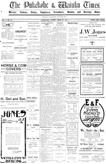 Issue page