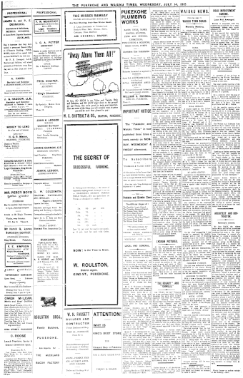 Issue page