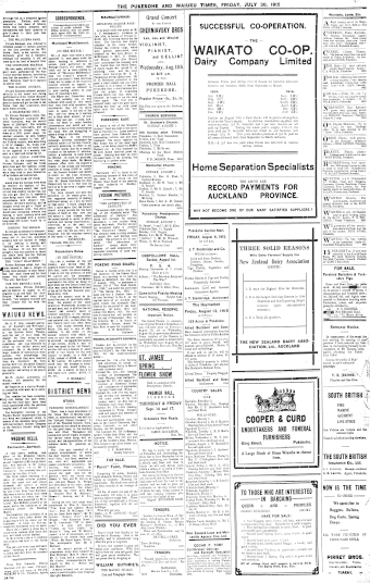 Issue page