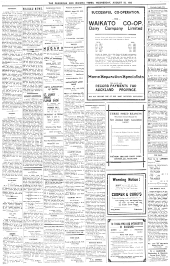 Issue page