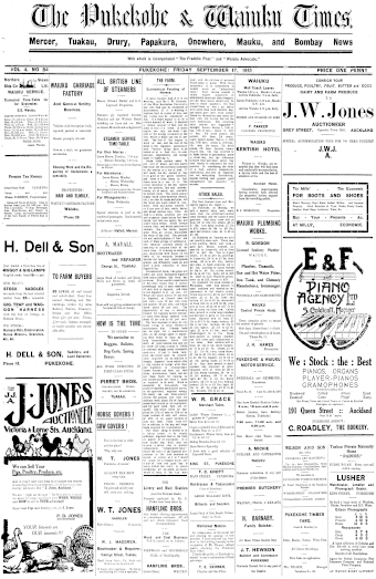 Issue page