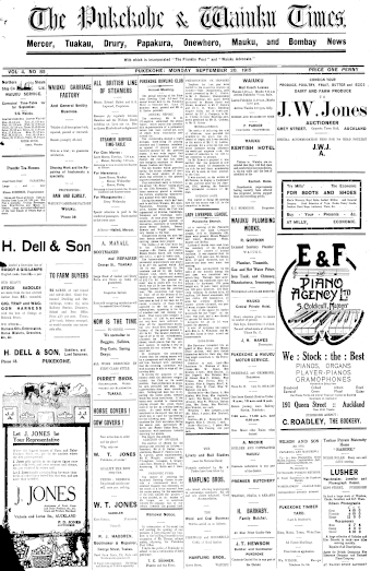 Issue page