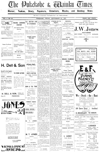 Issue page