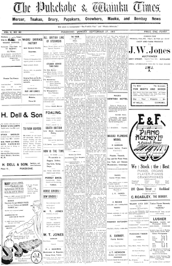 Issue page