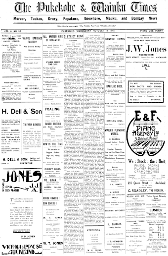 Issue page