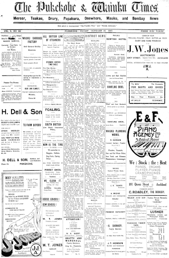 Issue page