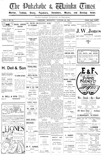 Issue page